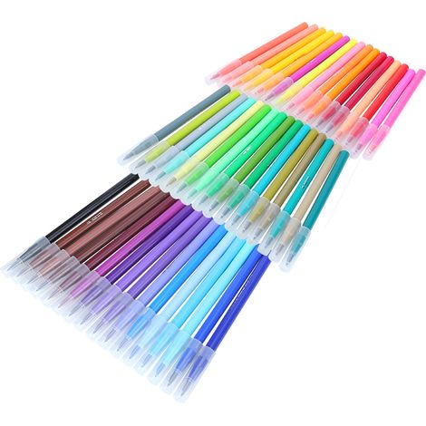 48 couleurs feutres à pointe souple pour dessin, marqueurs artistiques, kit de stylos colorés pour peinture (1/5)