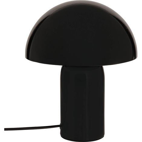 Lampada a fungo lito nera h24,5cm - Atmosphera créateur d'intérieur