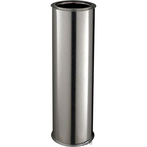 Conduit droit 133 cm Ø150 inox galva POUJOULAT ED1330-150 - 32150006