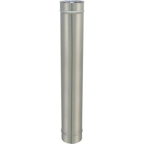 Verbindungsrohr - Länge 1 m - Modell TYRAL - Edelstahl 304 - Ø 139 mm JONCOUX
