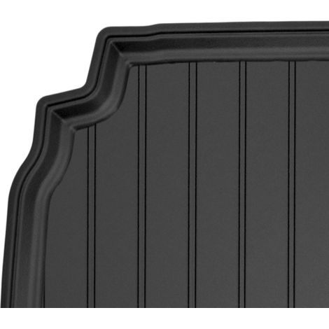 Tapis de coffre pour Citroën C5 Aircross 2017-2025 Inférieur TPE Durable Noir 1x