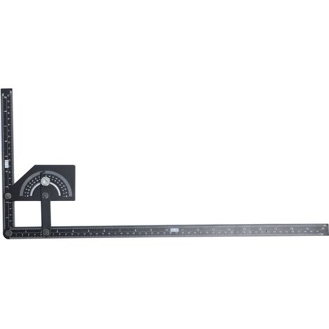 Winkelmesser von 0 bis 180 Grad, Messwerkzeug aus Edelstahl für die Holzbearbeitung. (1/5)