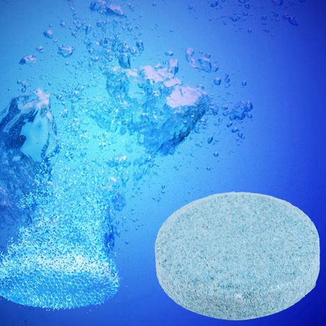 Nettoyant Pare-brise Auto Comprimés Effervescents Vitres Solides Détergent 100 Pastilles (1/5)