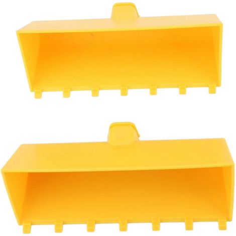 Breloques en forme de chasse-neige pour chaussures de plage, avec godet de bulldozer et d'excavatrice. (1/4)