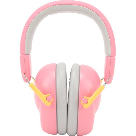 Gehörschutz-Kopfhörer für Babys, mit Geräuschunterdrückung, weich, für Reisen und Schlafen, gelb/rosa. (1/5)