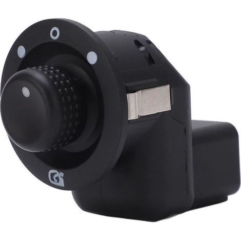 Bouton de commande pour rétroviseur électrique compatible Clio MK4 à partir de 2012, pièce de remplacement pour commande de rétroviseur, fixation standard, modèle adapté (1/4)
