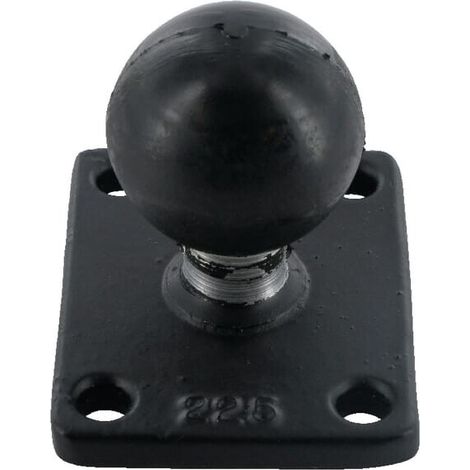 Base con patr贸n de montaje rectangular de 4 orificios a 1,5" x 2 " bola de D/2,25" RAM RAMC202U225 (1/3)