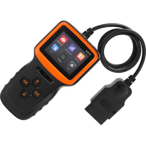 Lecteur de code défaut OBD2 V317 V1.5, écran ABS, outil d'analyse pour véhicules, tension DC9-16V (1/5)