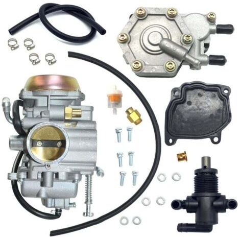 Carburetor with fuel pump for Polaris Ranger 400, 425, 500, Trail Boss, 325, 330, Magnum, 550 (2x4, 4x4) (1/4)