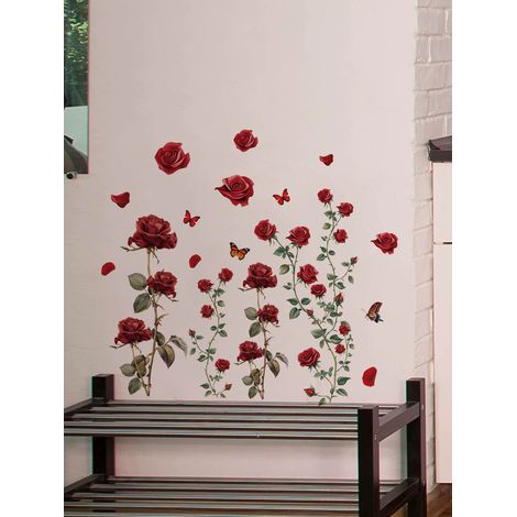 Stickers muraux pour la décoration intérieure : papier peint en PVC imperméable, résistant à l'huile, autocollant et amovible. (1/5)