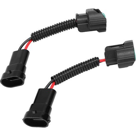 Scheinwerfer-Umrüstadapter, 2-teiliges hitzebeständiges Scheinwerferkabel für Automobile (1/5)