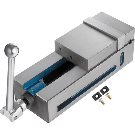 Serrage précis étau de perçage et fraisage, ouverture 120 mm, force 19 KN, pour fraiseuse et machine CNC/NC (1/5)
