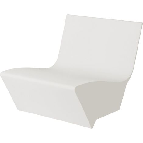 Kami Ichi Bianco - no cuscino originale slide di design per giardino esterno interno colorata moderna polietilene made in Italy sedia seduta poltrona (1/5)