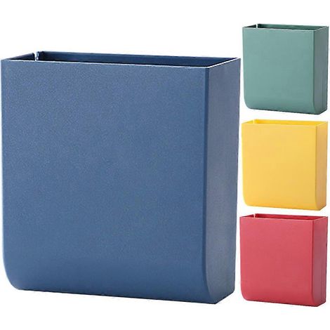 Ensemble de 4 supports muraux pour télécommande, téléphone portable et stylo. (1/5)