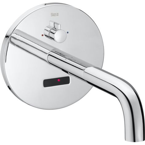 Grifo electrónico empotrable para lavabo con conexión a red SENTRONIC - ROCA (1/2)