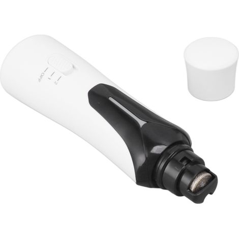 Lime à ongles électrique portable pour animaux de compagnie avec lumière LED et 3 vitesses. Outil de coupe des griffes portable pour chiens et chats. (1/5)