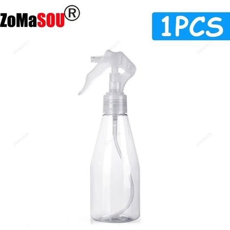 (200 ml, 1 pièce) Vaporisateur à gâchette rechargeable de 200 ml, flacon pulvérisateur en plastique transparent vide, atomiseur pour jardinage, cuisine et soins capillaires. (1/5)