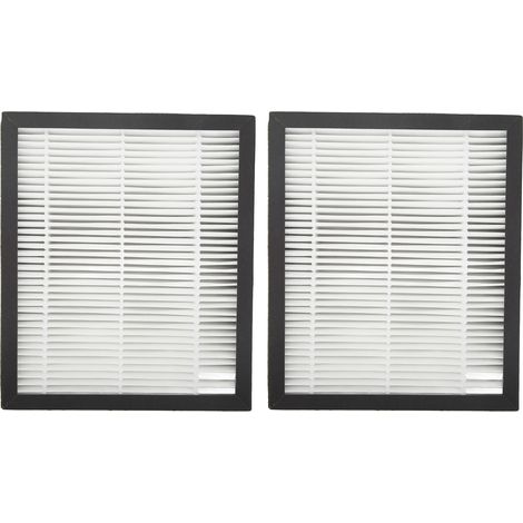 2 filtres de rechange pour purificateur d'air Idylis IAF H 100B, haute efficacité HEPA, forte absorption des particules (1/5)