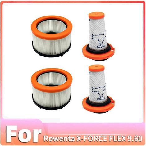 Filtre pour aspirateur Rowenta X-FORCE FLEX 9.60 ZR009010 ZR009012 - Pièces détachées pour nettoyeur - Tête de lavage - Accessoires pour balai à franges (1/5)