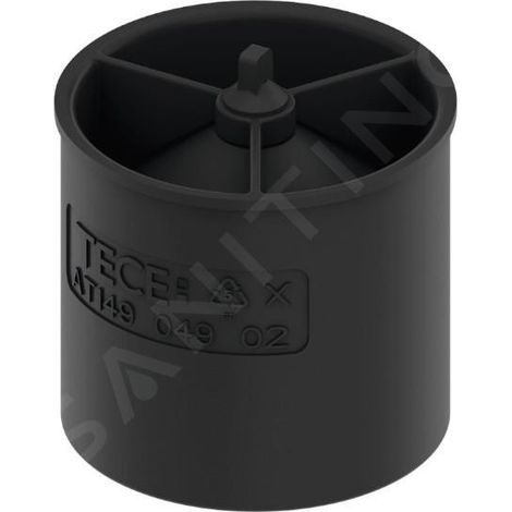 Tece – Clapet anti-odeur avec membrane pour siphon de sol – Tube immergé en plastique – Hauteur 45 mm – 660016 (1/3)