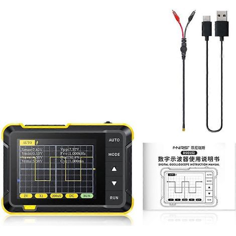 Oscilloscope pour débutants : apprentissage et réparation, A-- (1/5)