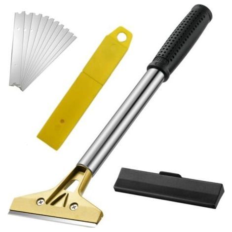Window Scraper 330mm with 11 Blades, Multi-Purpose Tool for Paint, Glue and Tiles (1/5)