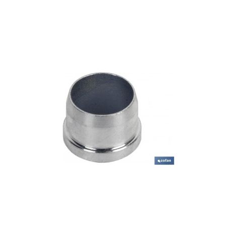 Confezione da 10 anelli di chiusura lunghi 12 mm per tubi
