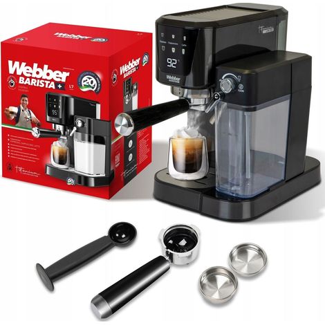 Machine a expresso semi automatique 20 bars porte filtre