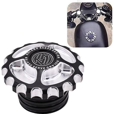 for Harley Davidson Sportster Xl Motorcycle Cnc Aluminum Tank Decorative Tank Cover. (1/5)