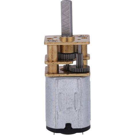 Moteur à engrenages DC N20 3V-12V 50-2000 tr/min avec réducteur métallique (1/3)