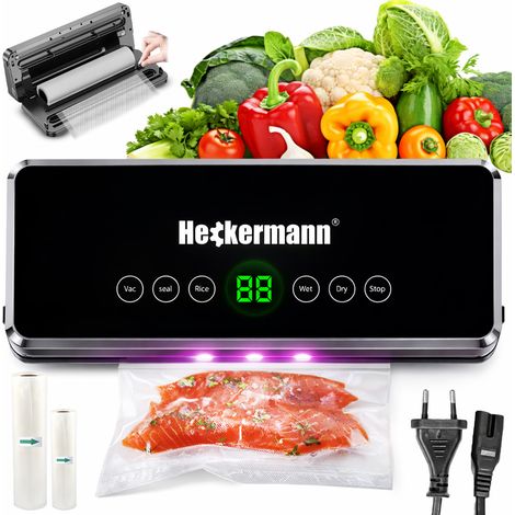 Macchina sottovuoto Heckermann 3600 nera