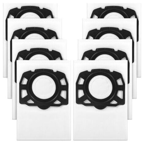 8Pcs Sac Aspirateur, Compatible avec le pour Karcher Sacs Aspirateurs WD2 Plus, Karcher WD 3, WD 3 Battery, KWD 1, KWD 2, KWD 3, MV 3, SE4001, SE4002, Sac Aspirateur Universel (1/5)