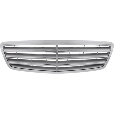 Grille de calandre avant chromée/argent Mercedes Classe C W203 phase 2 2004-2006