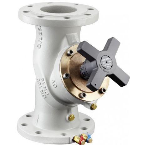 Vanne de régulation de débit OV Hydrocontrol MFC PN 16, bride de mesure, bride en fonte grise DN125
