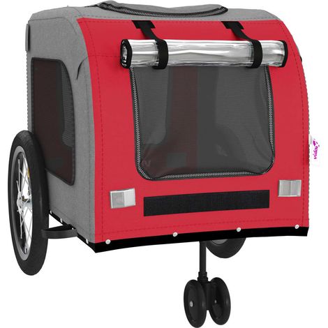 Rimorchio/carrello per animali domestici rosso 020044358