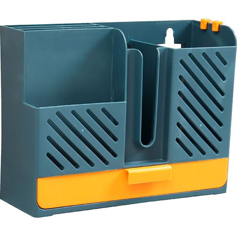 Porte-baguettes égouttoir pour couverts fourchettes cuillères panier séchage multifonction plastique rangement ustensiles cuisine (1/5)