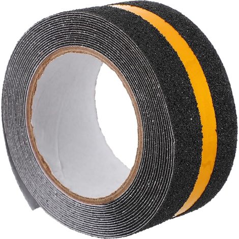 Cinta antideslizante luminosa de 500 cm x 5 cm – Reflectante para mayor visibilidad nocturna y mejor agarre en suelos y escalones – para escaleras interiores (1/5)