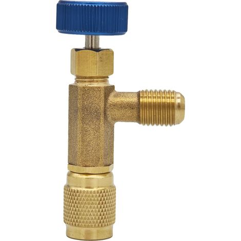 Válvula de seguridad para refrigerante, construcción de cobre, conexiones estancas, R22 R22-2 (1/2)