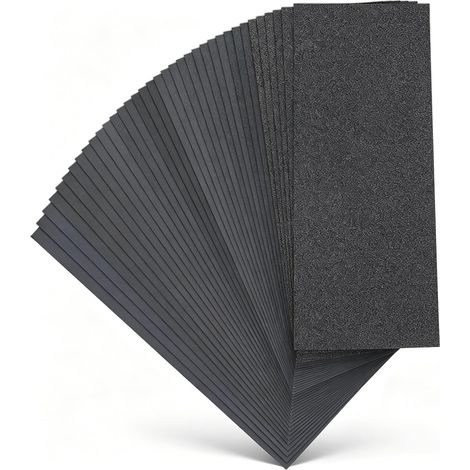 36 Pièces Papier de Verre, Papier Abrasif 120-3000 (1/5)
