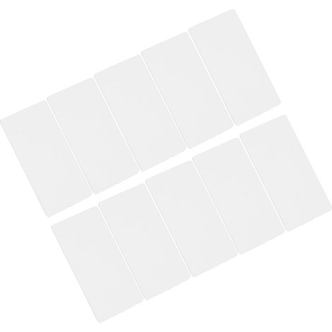 10 cartes RFID 125 KHz sans contact compatibles T5577 pour hôtel et appartement, lot de 10 (1/5)
