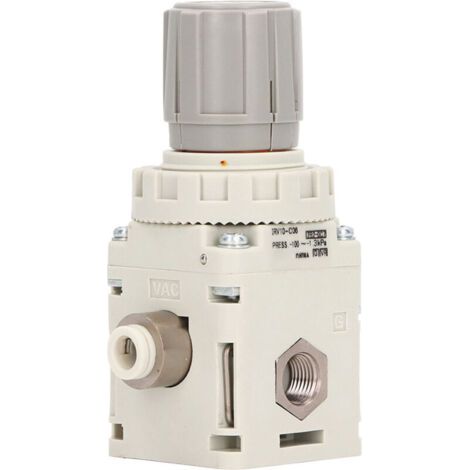Régulateur de pression pneumatique SMC avec tube droit de 6cm pour vide et dépression (1/5)