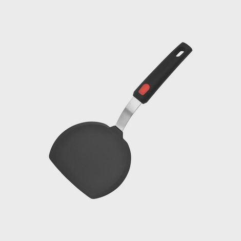 Silikonspatel für Crêpes und Omeletts, breiter, hitzebeständiger Spatel, antihaftbeschichtetes Küchenaccessoire für Fisch und Burger