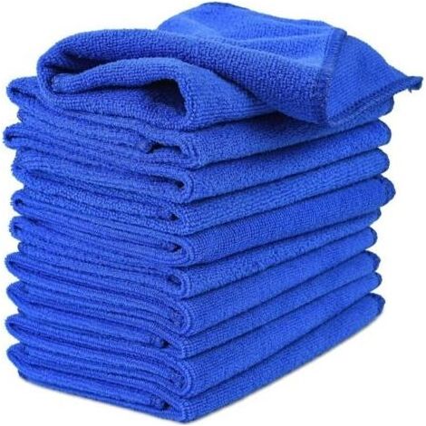 Chiffons de nettoyage - 10 pièces, Microfibre voiture polyvalents 30x30cm absorption efficace - Nettoyage (1/5)