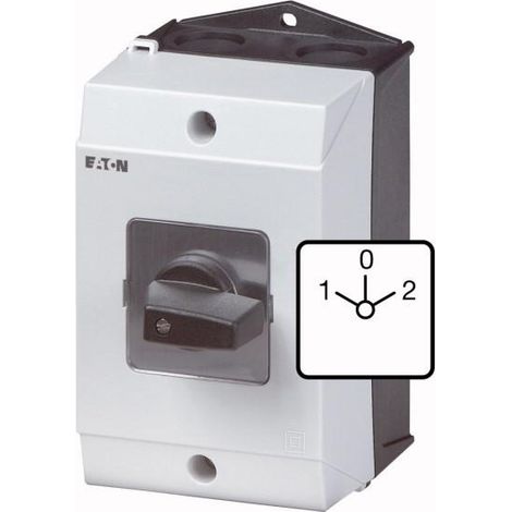 Inverseur Contacts: 4 32A plastron: 1-0-2 45° à accrochage en saillie 000207181 EATON T3-2-8400/I2 (1/5)