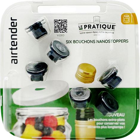 6 Tapones Nanostoppers - El Práctico X Airtender - El Práctico