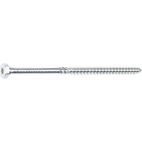 Schmid Schrauben Holzbauschrauben 10.0 x 180 mm TX 40 Dualkopf - 25 Stück Spanplattenschrauben & Holzbauschrauben