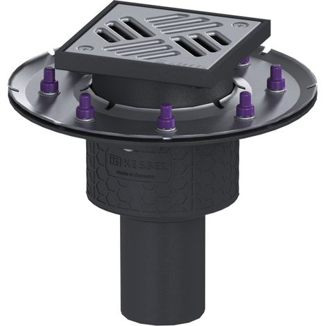 KESSEL 45279.11 Siphon de sol Practicus Pressfl.