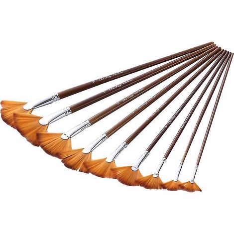9-teiliges Pinselset
