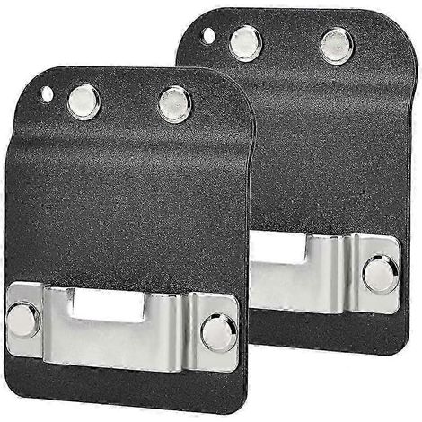 Lot de 2 supports de ruban à mesurer pour ceinture, clip discret pour ruban à mesurer, compatible avec les ceintures porte-outils jusqu'à 5 cm (2 pouces), accessoires pour ruban à mesurer (1/5)