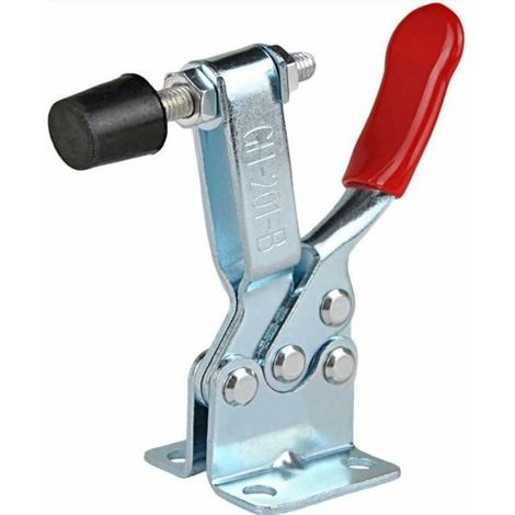 GH-201-B - Lot de 4 sauterelles à serrage vertical avec base horizontale - Capacité 90 kg (1/2)